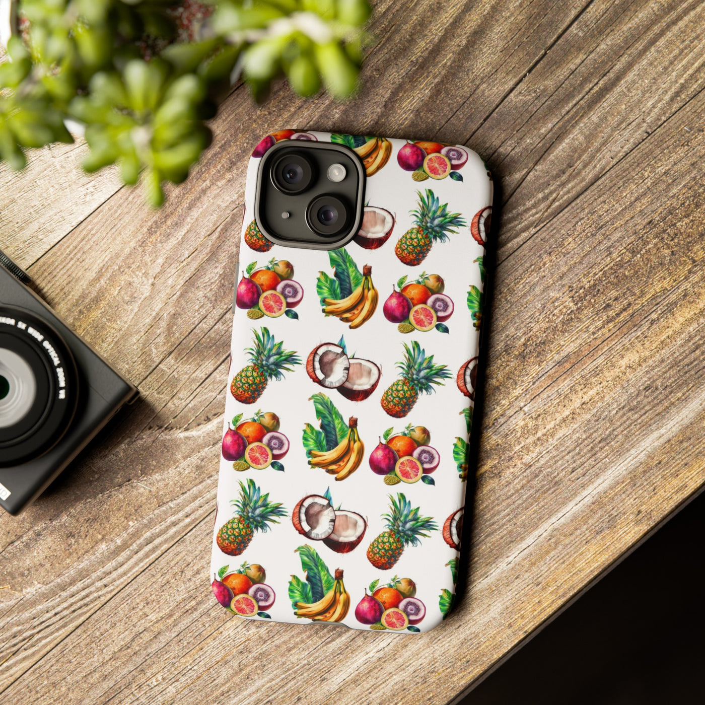 Cute Samsung Case | Cool Iphone Case | Tropical Summer Fruit, Samsung S24, S23, S22, S21, IPhone 15 Case | Iphone 14 Case, Iphone 13 Case