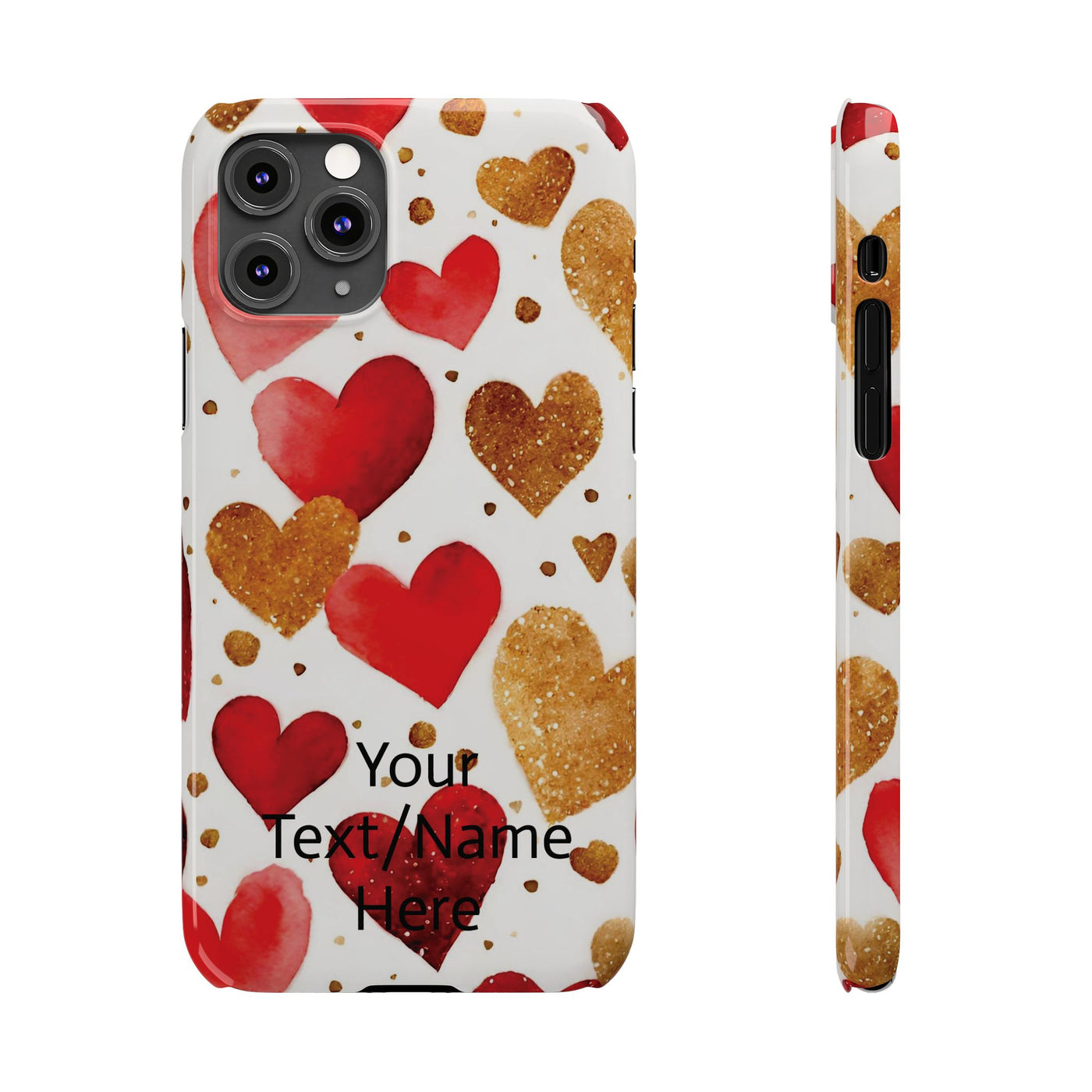 Slim Custom Personalized Valentine Love Gift for Her Cute Phone Cases for Iphone 16 Pro Max | iPhone 15 Case | iPhone 15 Pro Max Case, Iphone 14