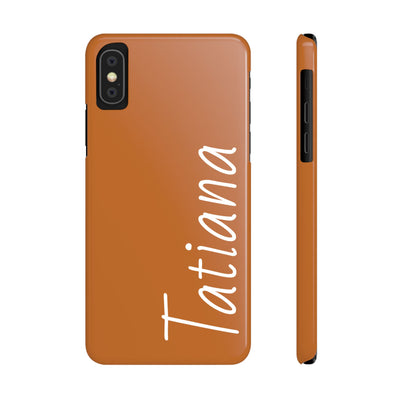 Personalized Initial Name Custom Slim Phone Cases for Iphone 16 Pro Max | iPhone 15 Case | iPhone 15 Pro Max Case, Iphone 14, 13, 12, 11, 10, 8, 7 - Studio40ParkLane