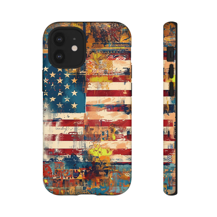 Impact Resistant, American Flag, Cute Phone Cases for Samsung S24, S23, S22, S21, IPhone 15 pro Iphone 14 pro Iphone 13 IPhone 12 Iphone 11 - Studio40ParkLane