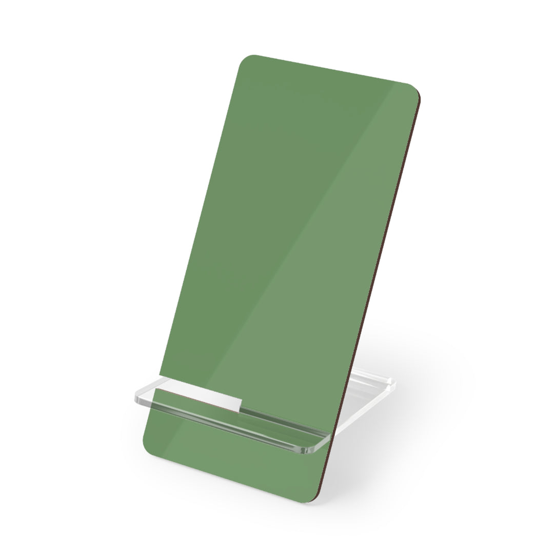 Phone Stand, Soothing Spa Green Design for Iphones 16, Iphone 15, 14, 13, 12 Samsung Galaxy S24, S23, S22, S21 and Google Pixel 8 - Studio40ParkLane