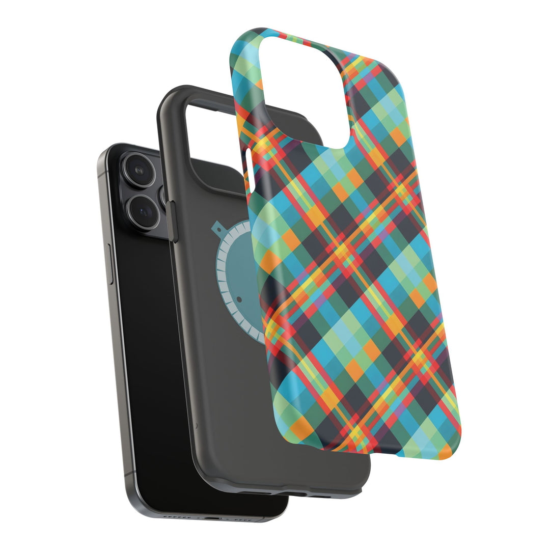 Checkered Plaid Magsafe Gift for Her Cute Phone Case for Iphone, | iPhone 16 | iPhone 15 Pro Max, Iphone 14 Pro Max, 13 12 11 10 9 8 7 - Studio40ParkLane