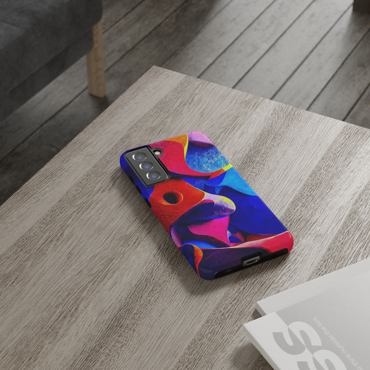 Impact Resistant, Abstract Shapes, Cute Phone Cases for Samsung S24, S23, S22, S21, IPhone 15 pro Iphone 14 pro Iphone 13 IPhone 12 Iphone 11 - Studio40ParkLane