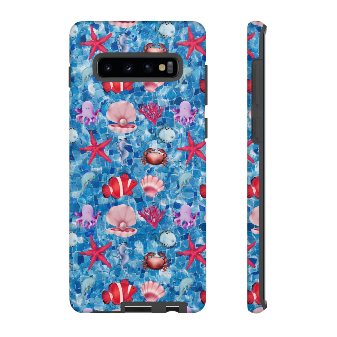 Cute Samsung Phone Case | Aesthetic Samsung Phone Case | Galaxy S23, S22, S21, S20 | Under The Sea, Protective Phone Case - Studio40ParkLane