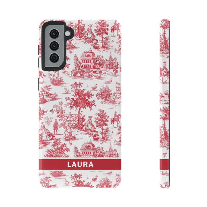 Premium Tough Personalized Initial Custom Gift Cute Phone Cases for Samsung Galaxy S24, S23, S22, S21 Plus, Ultra, Iphone 16, 15, 14 Pro Max - Studio40ParkLane
