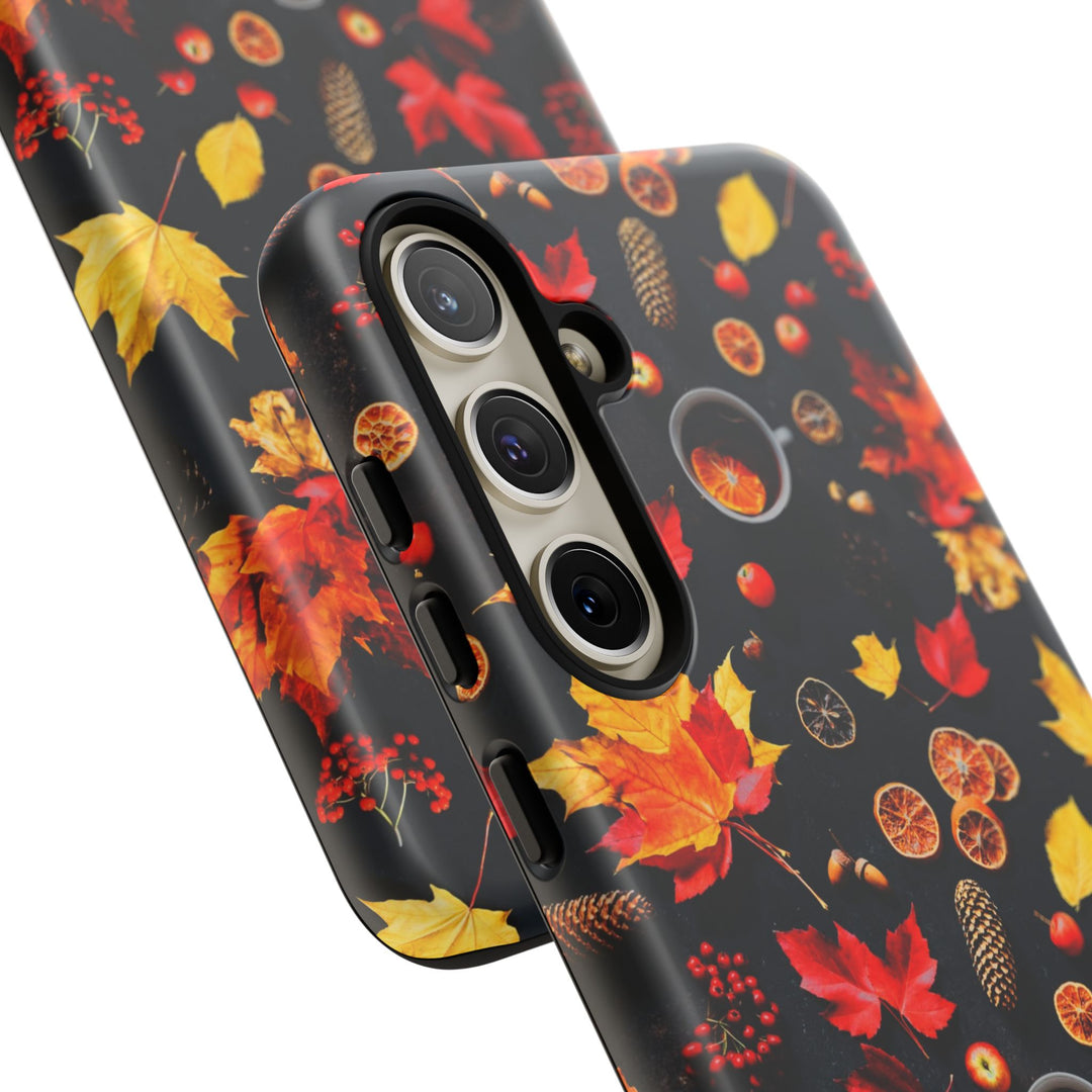 Cute Fall Fruit Phone Case Coquette Collage for, Samsung S24, S23, S22, S21, IPhone 15 Case | Iphone 14 Case, Iphone 13 Case, IPhone 16 Case - Studio40ParkLane