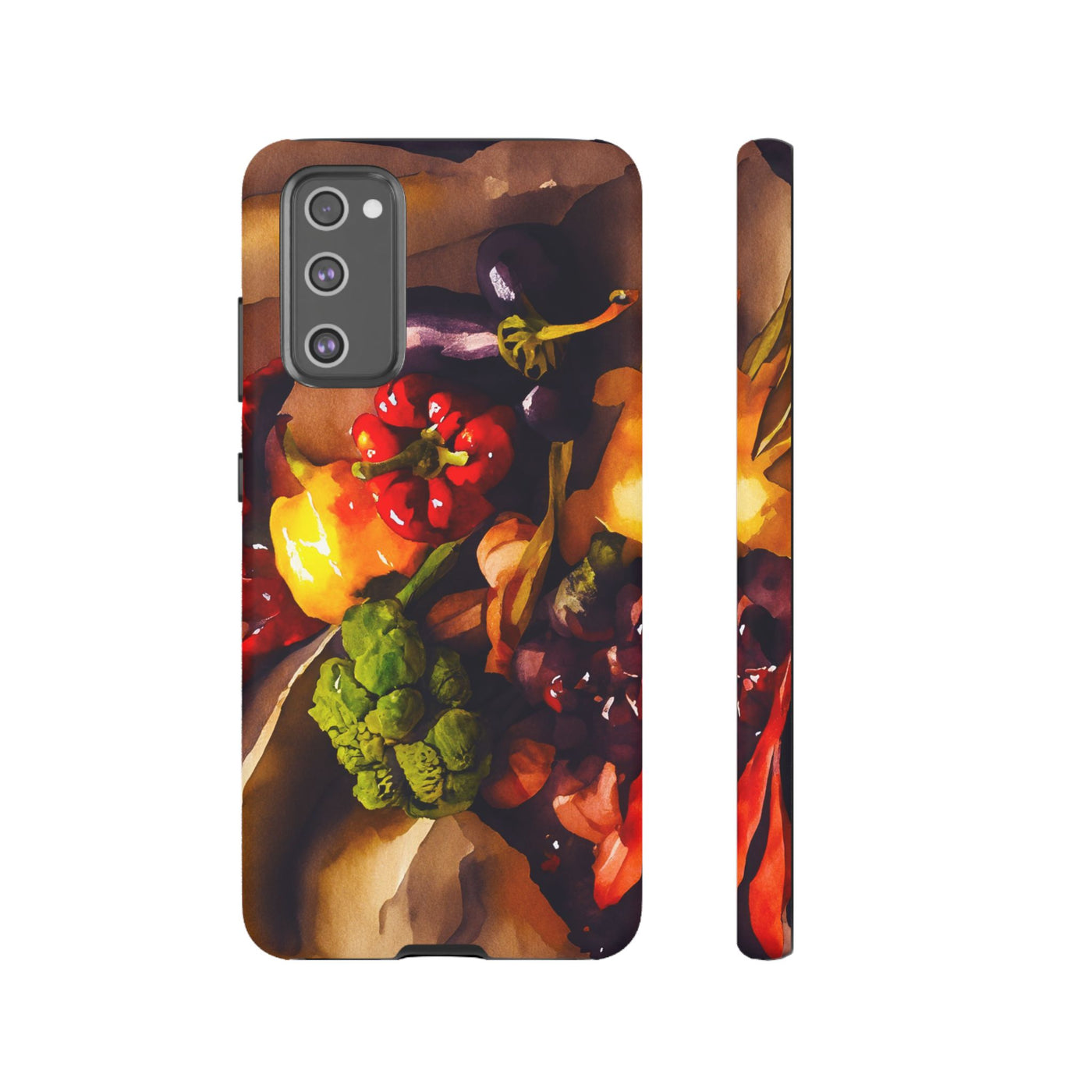 Impact Resistant, Fall Farm Vegetables, Cute Phone Cases for Samsung S24, S23, S22, S21, IPhone 15 pro Iphone 14 pro Iphone 13 IPhone 12 Iphone 11