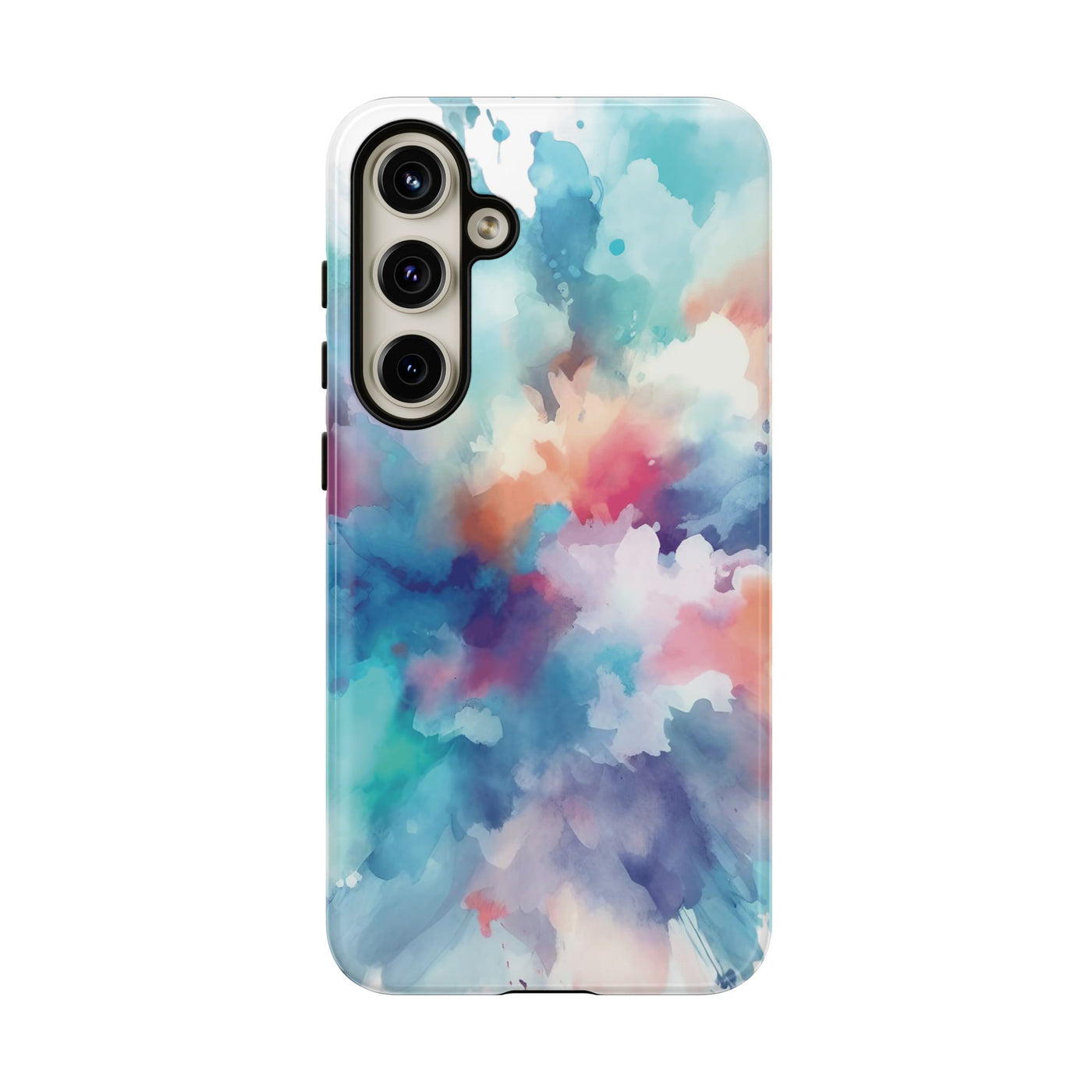 Premium Tough Paint Splash Gift for Her Cute Phone Cases for Samsung and Iphone, 16, 15, 14, S24, S23, S22, S21, S20, Plus, Ultra, Pro