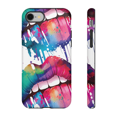 Impact Resistant, Simply Smile Lips, Cute Phone Cases for Samsung S24, S23, S22, S21, IPhone 15 pro Iphone 14 pro Iphone 13 IPhone 12 Iphone 11