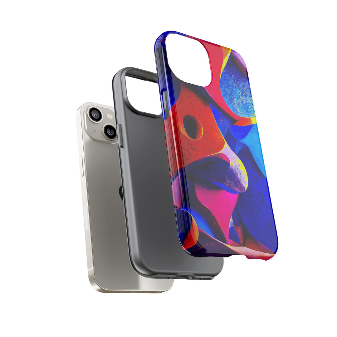 Impact Resistant, Abstract Shapes, Cute Phone Cases for Samsung S24, S23, S22, S21, IPhone 15 pro Iphone 14 pro Iphone 13 IPhone 12 Iphone 11 - Studio40ParkLane