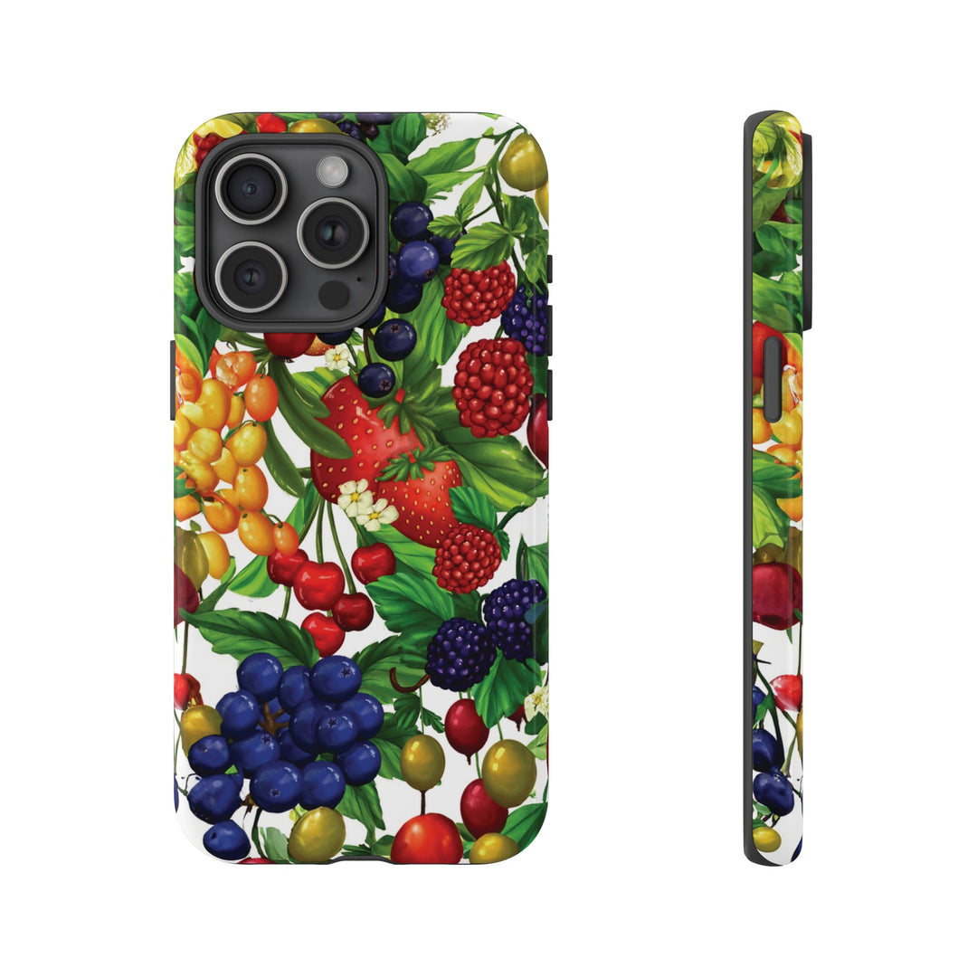 Cute Samsung Case | Cool Iphone Case | Summer Mixed Fruit, Samsung S24, S23, S22, S21, IPhone 15 Case | Iphone 14 Case, Iphone 13 Case - Studio40ParkLane