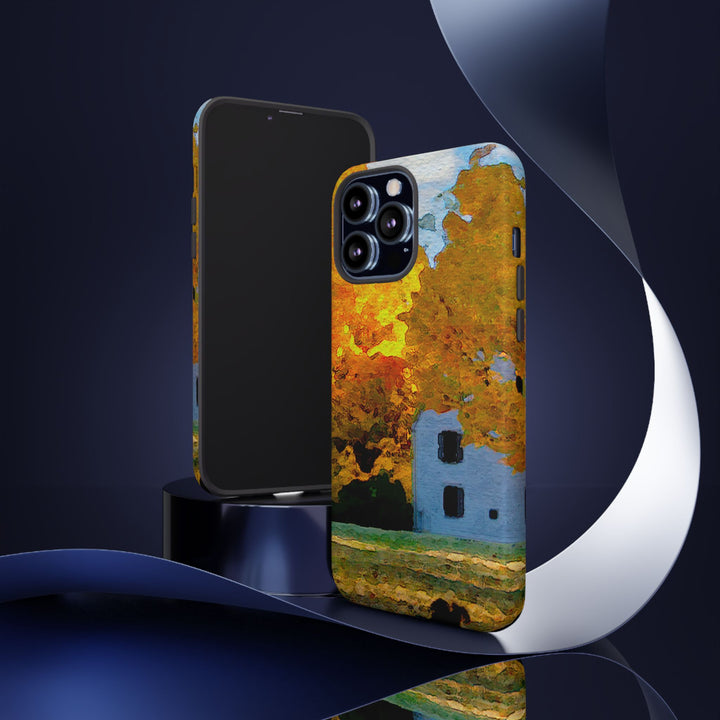Impact Resistant, Fall Leaves Watercolor, Cute Phone Cases for Samsung S24, S23, S22, S21, IPhone 15 pro Iphone 14 pro Iphone 13 IPhone 12 Iphone 11 - Studio40ParkLane