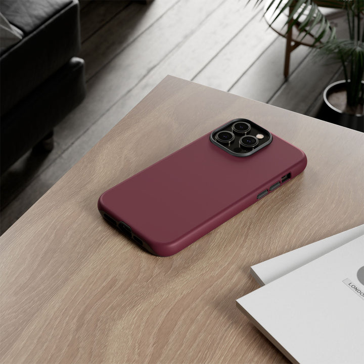 Premium Tough Burgundy Maroon Red Gift for Her Cute Phone Cases for Samsung S25 S24, S23, S22, S21, Iphone, 16, 15, 14, 13 Pro Max Ultra - Studio40ParkLane