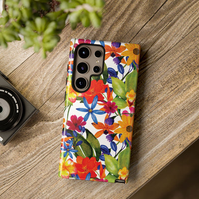 Premium Tough Spring Flowers Cute Phone Cases for Samsung S24, S23, S22, S21, S20, Plus and Ultra, Iphone 16 Pro Max,15, 14, 13, 12, 11, 10 - Studio40ParkLane