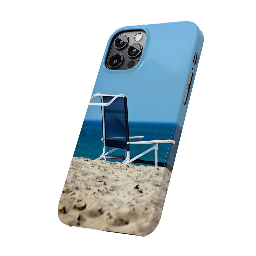 Slim Cute Phone Cases for Iphone - | iPhone 15 Case | iPhone 15 Pro Max Case, Iphone 14 Case, Iphone 14 Pro Max, Iphone 13, Summer Beach Chair - Studio40ParkLane