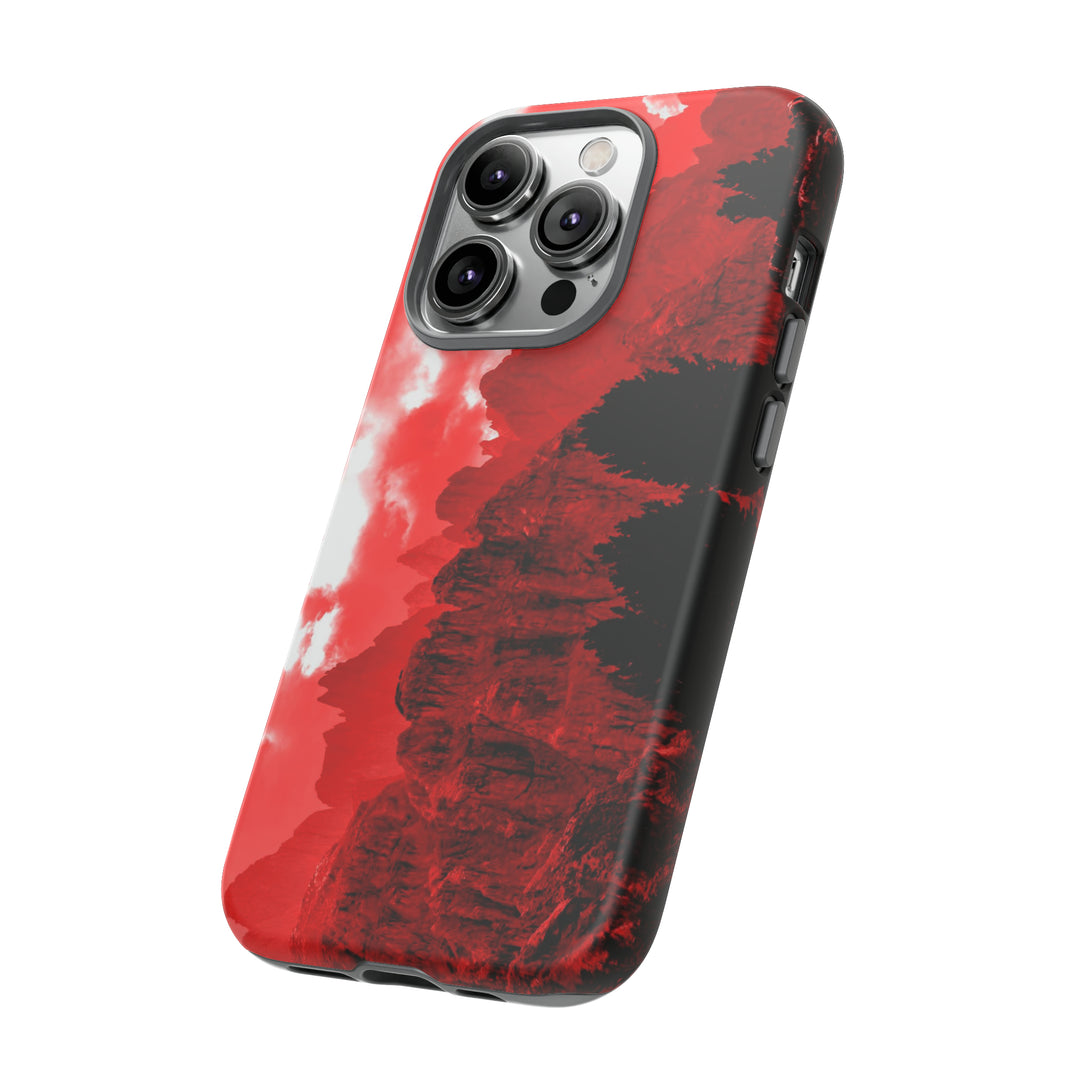 Cute IPhone Case | iPhone 15 Case | iPhone 15 Pro Max Case, Iphone 14 Case, Iphone 14 Pro Max Case IPhone Case for Art Lovers - Red Mountains - Studio40ParkLane