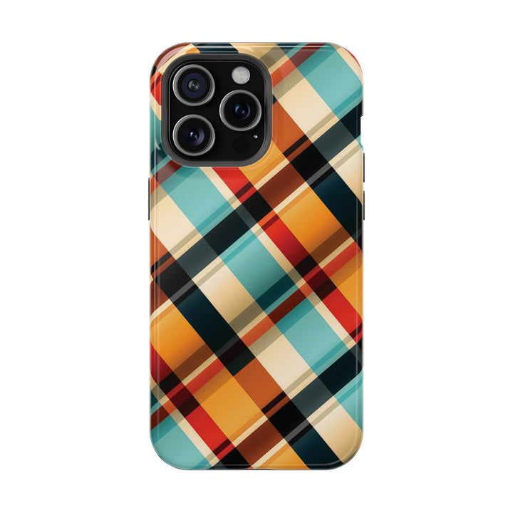 Checkered Plaid Magsafe Gift for Her Cute Phone Case for Iphone, | iPhone 16 | iPhone 15 Pro Max, Iphone 14 Pro Max, 13 12 11 10 9 8 7 - Studio40ParkLane