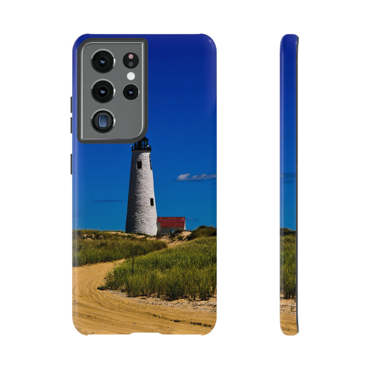 Cute Samsung Phone Case | Aesthetic Samsung Phone Case | Lighthouse Beach | Galaxy S23, S22, S21, S20 | Luxury Double Layer | Cool - Studio40ParkLane