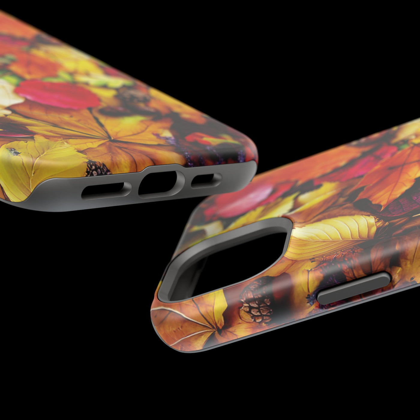 Aesthetic Tough Magsafe Fall Leaves Foliage Phone Case - For iPhone 17 Pro Max iPhone 16 Pro iPhone 15 Iphone 14 Plus 13 Pro 12 11 10 - Studio40ParkLane