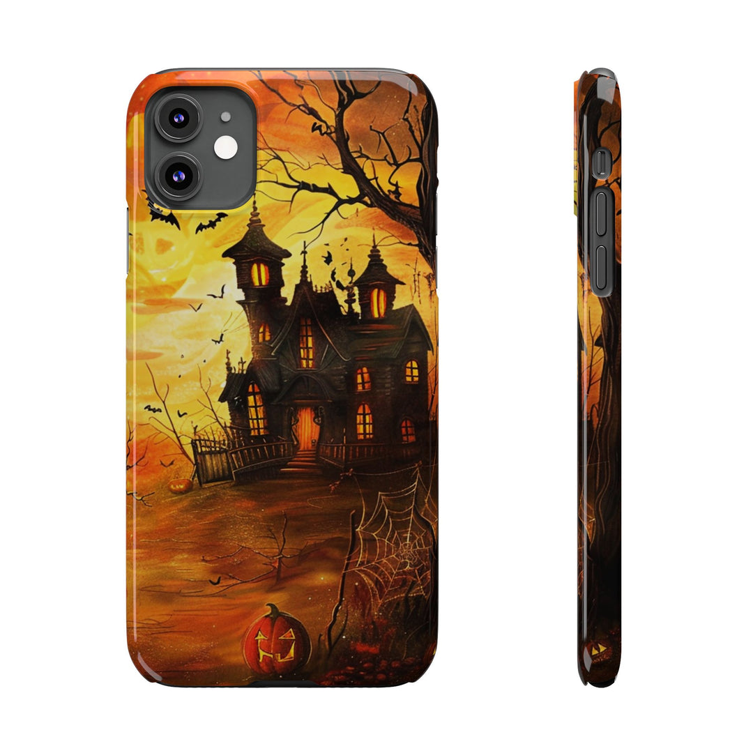 Slim Halloween Spooky Slim Cute Phone Cases for Iphone | iPhone 15 Case | iPhone 15 Pro Max Case, Iphone 14, Iphone 14 Pro Max, Iphone 13 - Studio40ParkLane
