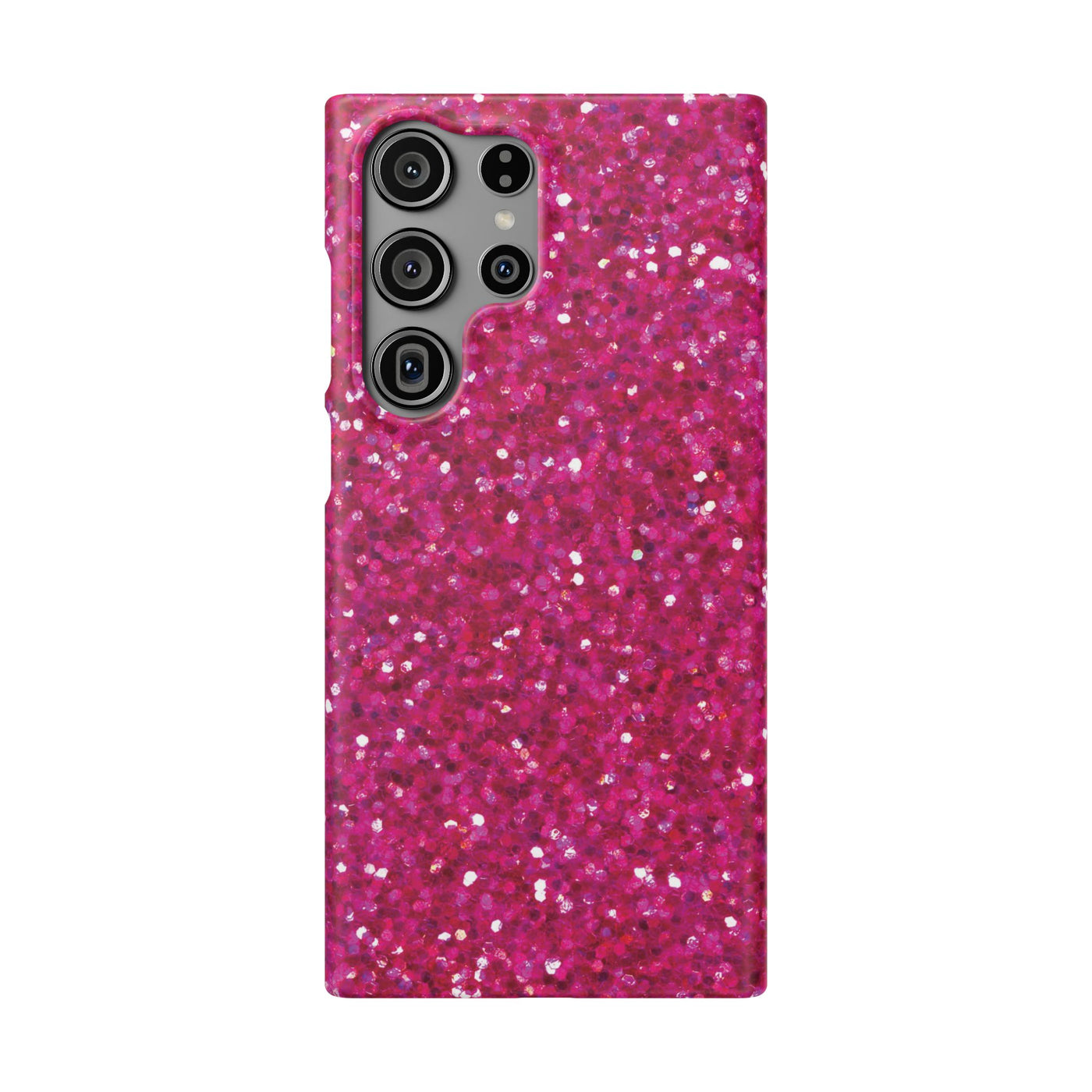 Snap Non-Glitter Muted Pink Play on "Faux" Glitter Effect Cute Phone Cases for Samsung and Iphone, 16, 15, 14, S24, S23, S22, S21, S20, Plus and Ultra