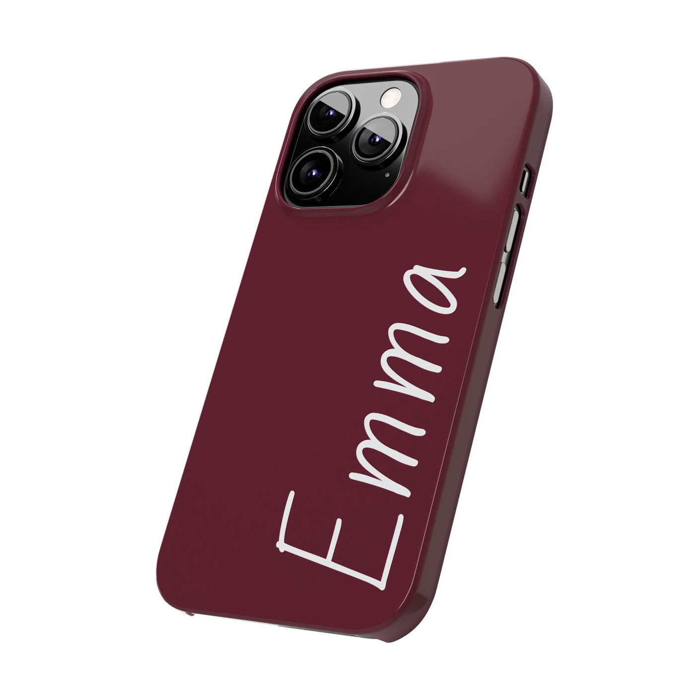 Personalized Initial Name Custom Slim Phone Cases for Iphone 16 Pro Max | iPhone 15 Case | iPhone 15 Pro Max Case, Iphone 14, 13, 12, 11, 10, 8, 7 - Studio40ParkLane