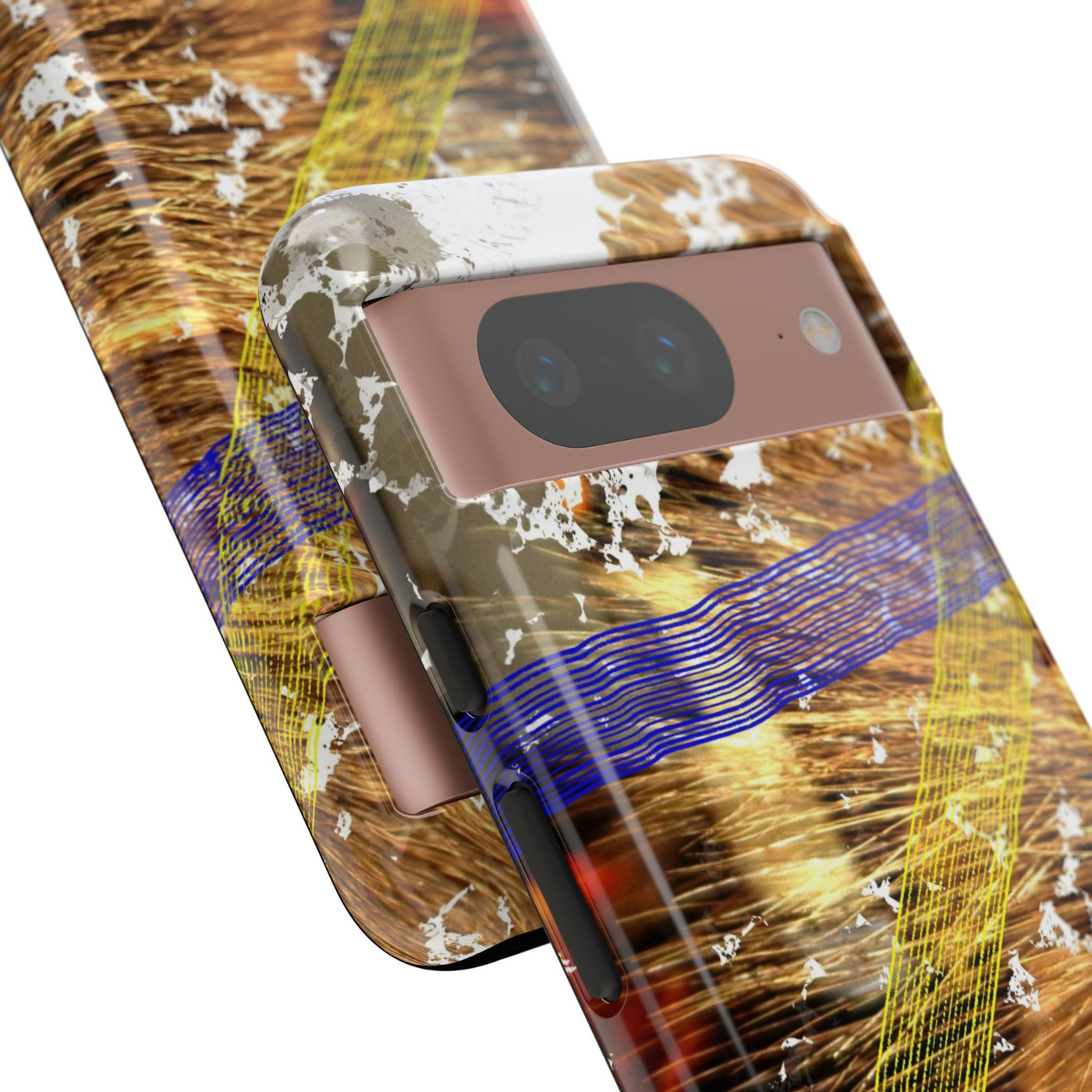 Impact Resistant, Pecan Pie Abstract, Cute Phone Cases for Samsung S24, S23, S22, S21, IPhone 15 pro Iphone 14 pro Iphone 13 IPhone 12 Iphone 11