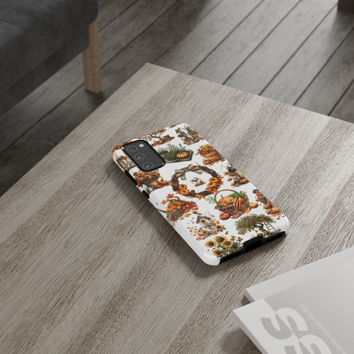 Impact Resistant, Fall Leaves Collage, Cute Phone Cases for Samsung S24, S23, S22, S21, IPhone 15 pro Iphone 14 pro Iphone 13 IPhone 12 Iphone 11