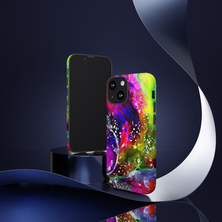 Impact Resistant, Multi Color Marble, Cute Phone Cases for Samsung S24, S23, S22, S21, IPhone 15 pro Iphone 14 pro Iphone 13 IPhone 12 Iphone 11 - Studio40ParkLane