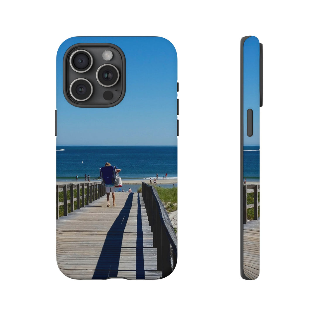 Cute Samsung Case | Cool Iphone Case | Summer Beach Walk, Samsung S24, S23, S22, S21, IPhone 15 Case | Iphone 14 Case, Iphone 13 Case - Studio40ParkLane