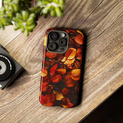 Autumn Fall Leaves Gift for Her Cute Phone Case for, Samsung Galaxy S24, S23, S22, S21, IPhone 16 Case | Iphone 15, Iphone 14, IPhone 13 Case