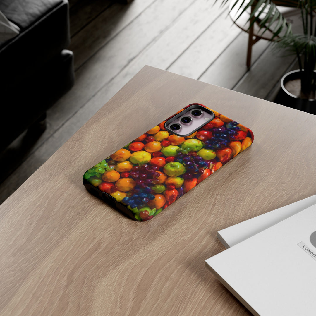 Impact Resistant, Fall Fruit, Cute Phone Cases for Samsung S24, S23, S22, S21, IPhone 15 pro Iphone 14 pro Iphone 13 IPhone 12 Iphone 11 - Studio40ParkLane