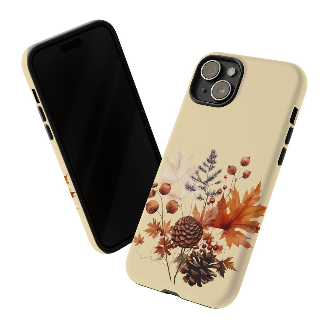 Fall Leaves Foliage Cute Phone Case for, Samsung Galaxy S24, S23, S22, S21, IPhone 16 Case | Iphone 15, Iphone 14, IPhone 13 Case Mom Dad Gift - Studio40ParkLane