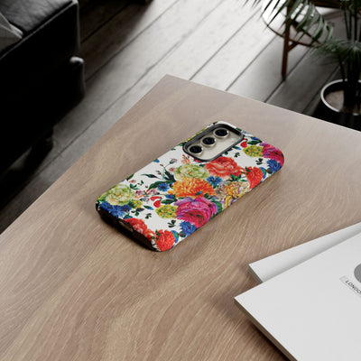 Premium Tough Spring Flowers Cute Phone Cases for Samsung S24, S23, S22, S21, S20, Plus and Ultra, Iphone 16 Pro Max,15, 14, 13, 12, 11, 10 - Studio40ParkLane