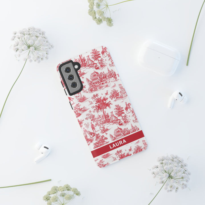 Premium Tough Personalized Initial Custom Gift Cute Phone Cases for Samsung Galaxy S24, S23, S22, S21 Plus, Ultra, Iphone 16, 15, 14 Pro Max - Studio40ParkLane