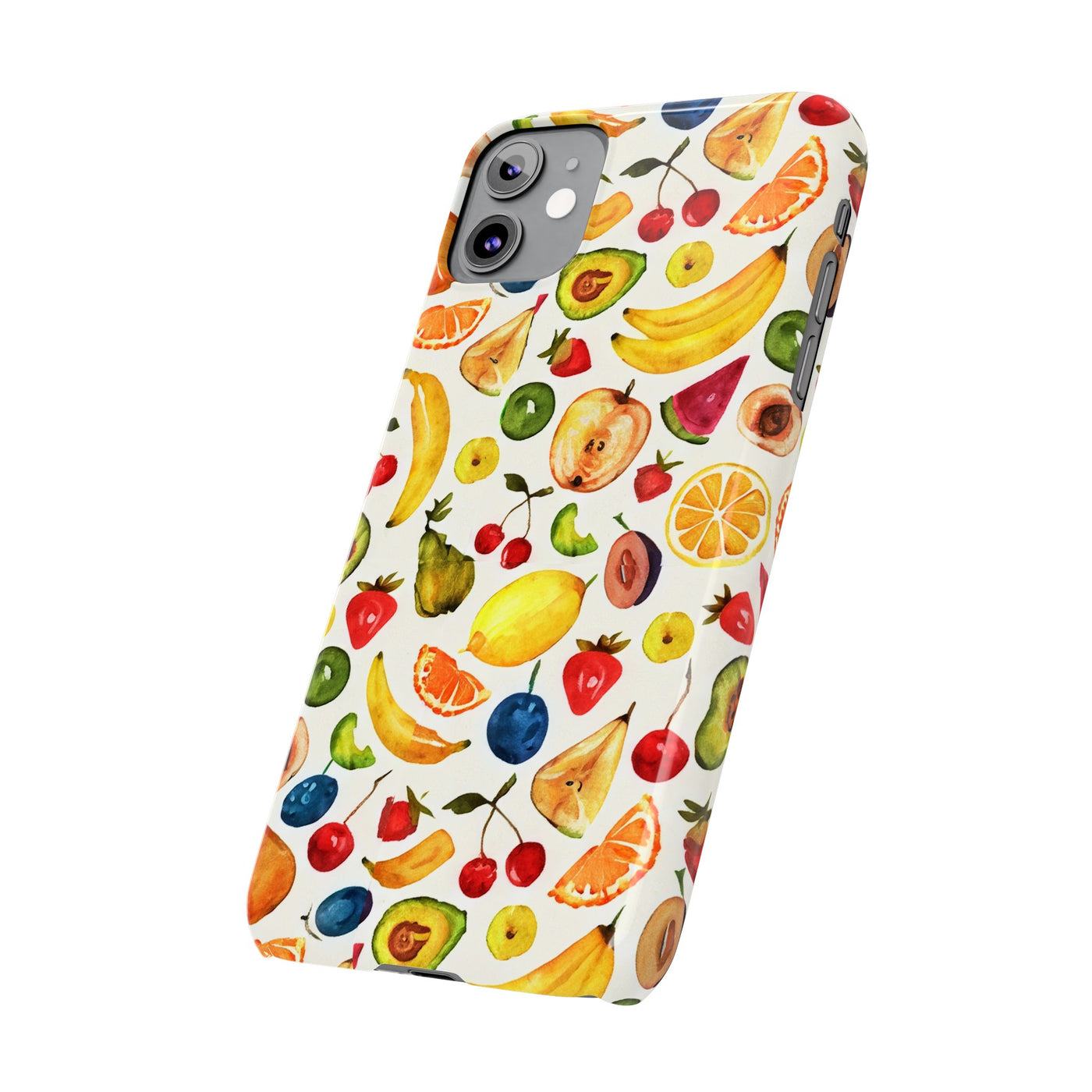 Fruit Mix Display Slim Cute Phone Cases for Iphone  | iPhone 15 Case | iPhone 15 Pro Max Case, Iphone 14, Iphone 14 Pro Max, Iphone 13