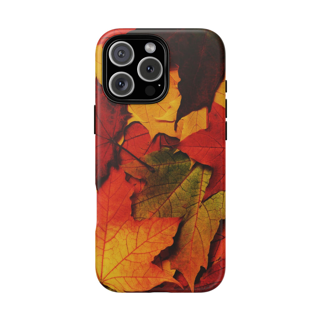 Autumn Fall Leaves Gift Cute Phone Case for, Samsung Galaxy S24, S23, S22, S21, IPhone 16 Case | Iphone 15, Iphone 14, IPhone 13 Case Mom Dad Gift - Studio40ParkLane