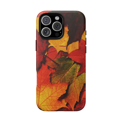 Autumn Fall Leaves Gift Cute Phone Case for, Samsung Galaxy S24, S23, S22, S21, IPhone 16 Case | Iphone 15, Iphone 14, IPhone 13 Case Mom Dad Gift