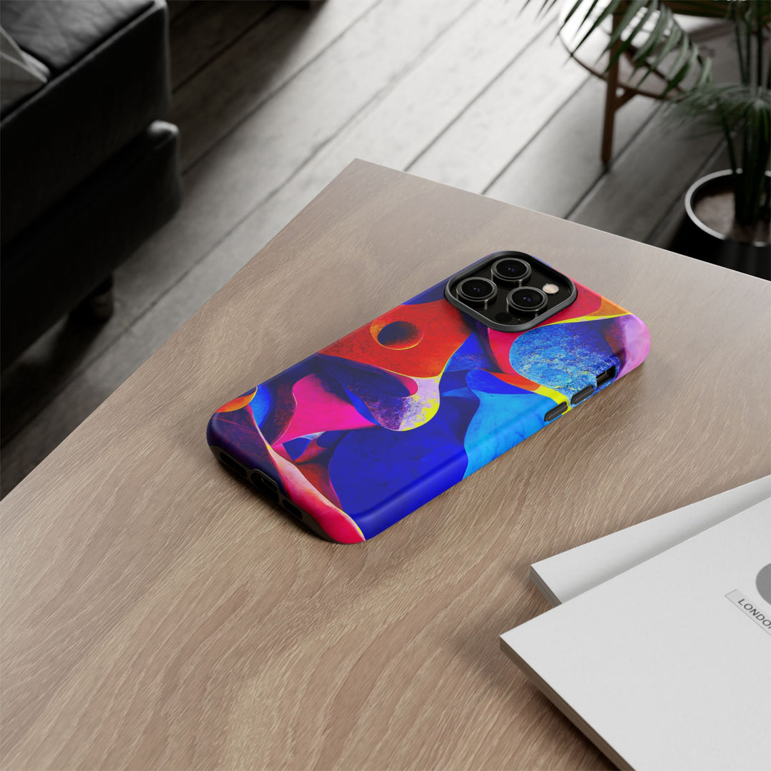 Impact Resistant, Abstract Shapes, Cute Phone Cases for Samsung S24, S23, S22, S21, IPhone 15 pro Iphone 14 pro Iphone 13 IPhone 12 Iphone 11 - Studio40ParkLane