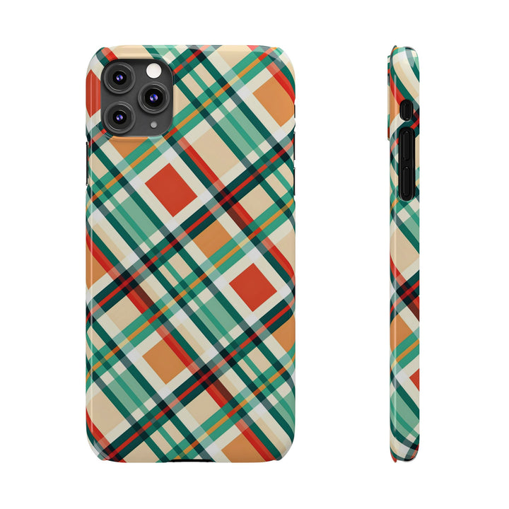 Slim Checkered Plaid Gift for Her Cute Phone Cases for Iphone 16 Pro Max | iPhone 15 Case | iPhone 15 Pro Max Case, Iphone 14, 13, 12, 11, 10, 8, 7 - Studio40ParkLane