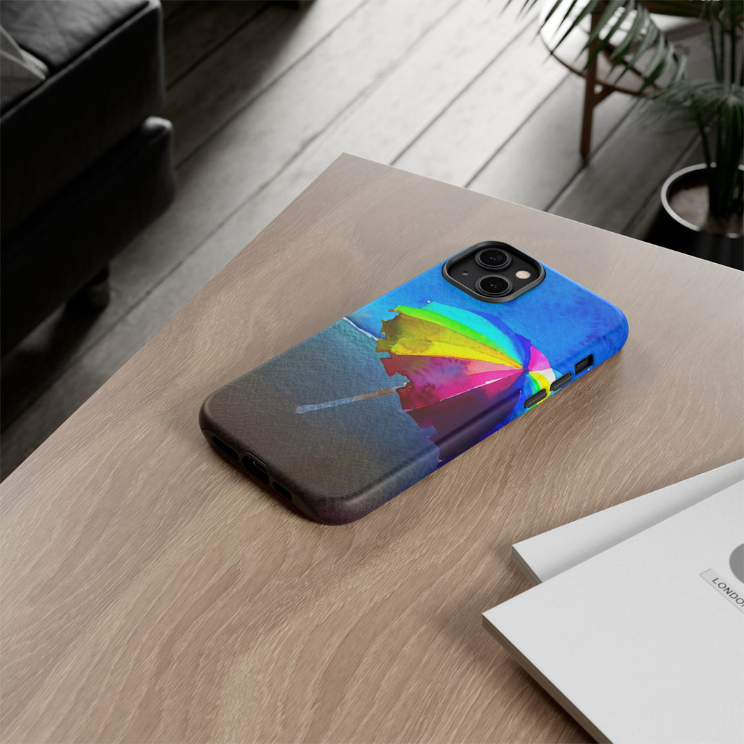 Cute Samsung Case | Cool Iphone Case | Summer Colorful Beach Parasol, Samsung S24, S23, S22, S21, IPhone 15 Case | Iphone 14 Case, Iphone 13 Case - Studio40ParkLane