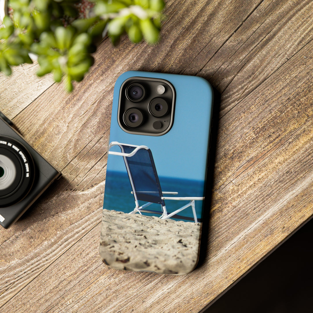 Cute Samsung Case | Cool Iphone Case | Summer Blue Beach Chair, Samsung S24, S23, S22, S21, IPhone 15 Case | Iphone 14 Case, Iphone 13 Case - Studio40ParkLane