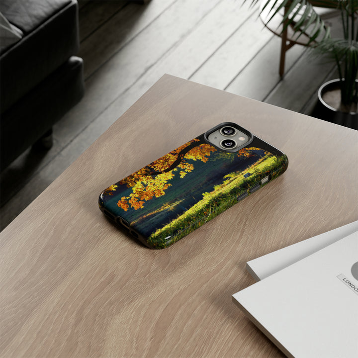 Cute IPhone Case | iPhone 15 Case | iPhone 15 Pro Max Case, Iphone 14 Case, Iphone 14 Pro Max Case IPhone Case for Art Lovers, Fall Leaves - Studio40ParkLane