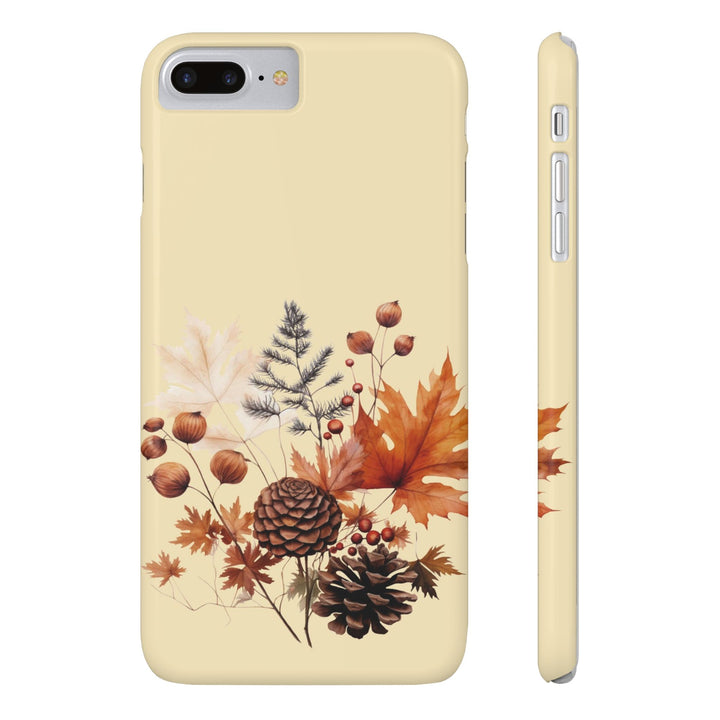 Slim Fall Leaves Foliage Cute Phone Cases for Iphone 16 | iPhone 15 Case | iPhone 15 Pro Max Case, Iphone 14, Iphone 14 Pro Max, Iphone 13, Slim Mom Dad Gift - Studio40ParkLane