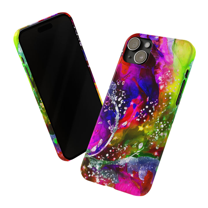 Slim Cute Phone Cases for Iphone | iPhone 15 Case | iPhone 15 Pro Max Case, Iphone 14, Iphone 14 Pro Max, Iphone 13, Summer Marble Feast - Studio40ParkLane
