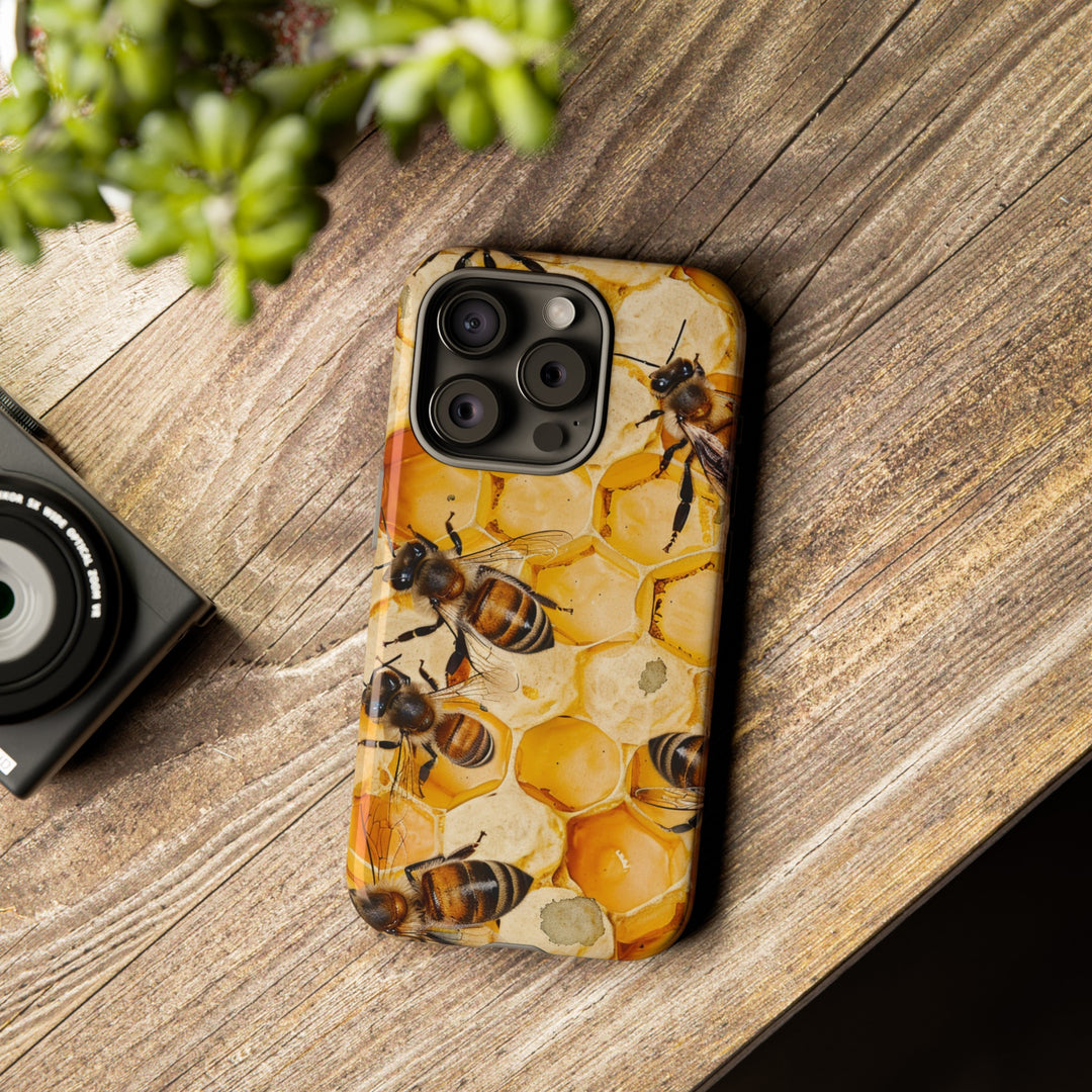 Cute Samsung Case | Cool Iphone Case | Honey Bees, Samsung S24, S23, S22, S21, IPhone 15 Case | Iphone 14 Case, Iphone 13 Case - Studio40ParkLane