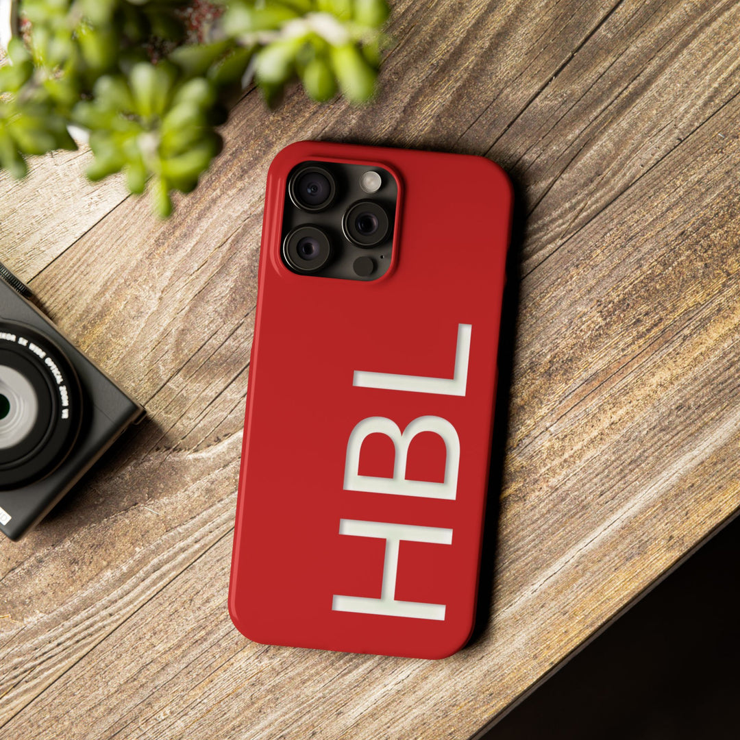 Slim Custom Personalized Red Gift for Her Cute Phone Cases for Iphone 16 Pro Max | iPhone 15 Case | iPhone 15 Pro Max Case, Iphone 14, 13, 12, 11, 10, 8, 7 - Studio40ParkLane