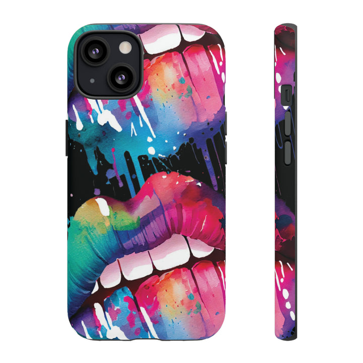 Cute IPhone Case | iPhone 15 Case | iPhone 15 Pro Max Case, Iphone 14 Case, Iphone 14 Pro Max Case IPhone Case for Art Lovers, Lips Smile - Studio40ParkLane