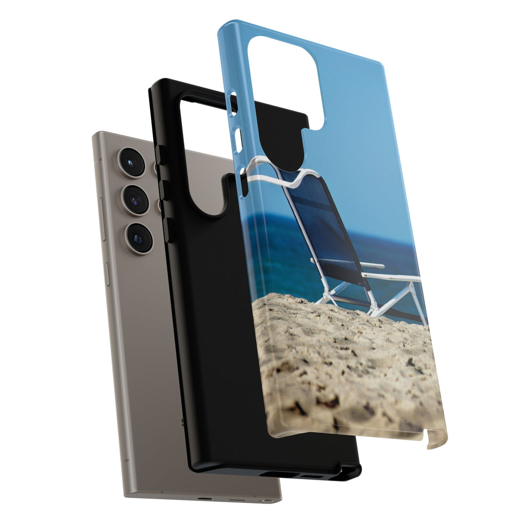 Cute Samsung Case | Cool Iphone Case | Summer Blue Beach Chair, Samsung S24, S23, S22, S21, IPhone 15 Case | Iphone 14 Case, Iphone 13 Case - Studio40ParkLane