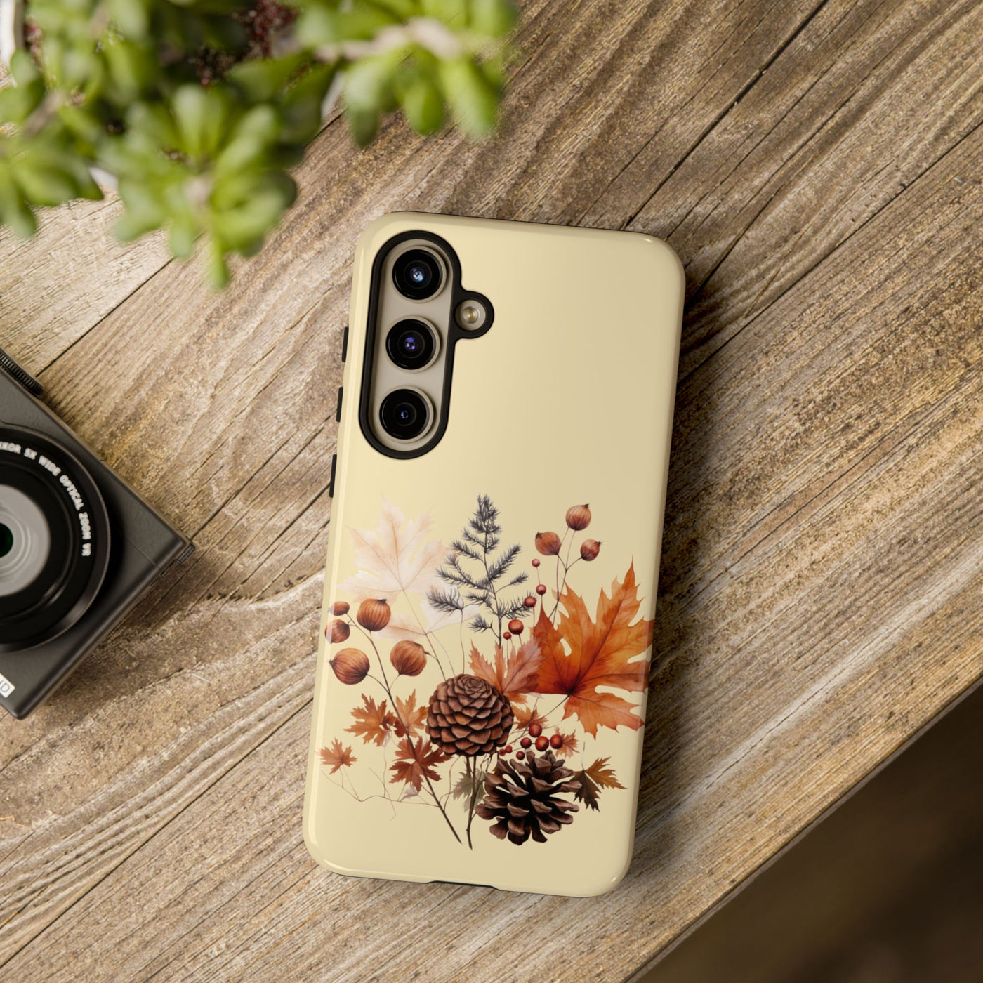 Fall Leaves Foliage Cute Phone Case for, Samsung Galaxy S24, S23, S22, S21, IPhone 16 Case | Iphone 15, Iphone 14, IPhone 13 Case Mom Dad Gift